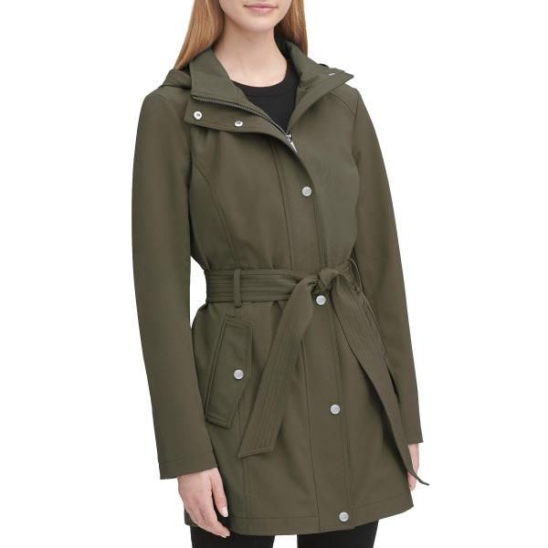【並行輸入品】DKNY Women's Softshell Jacket, Loden Green ...