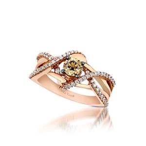 【並行輸入品】LeVian 14K ローズゴー...の詳細画像1