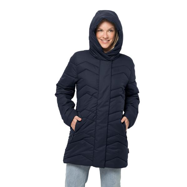 Jack Wolfskin Womens Kyoto Coat W Jacket, Midnight...