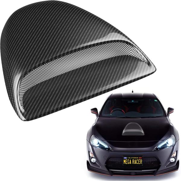 【並行輸入品】Mega Racer Printed Carbon Fiber Hood Scoop ...