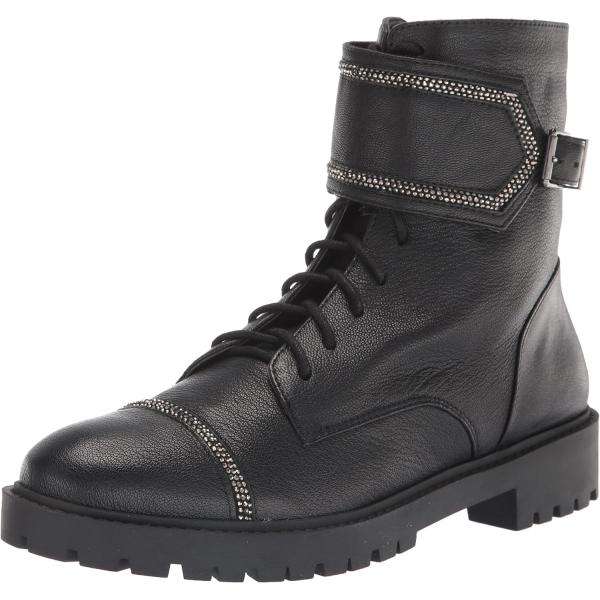 Jessica Simpson Women&apos;s Karia Combat Boot  Black  ...