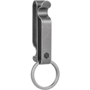 【並行輸入品】KeyUnity KM00 Titanium Belt Loop Keychain C...