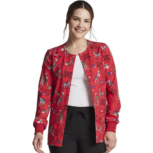 【並行輸入品】Dickies EDS Women Warm Up Scrubs Jacket Sna...