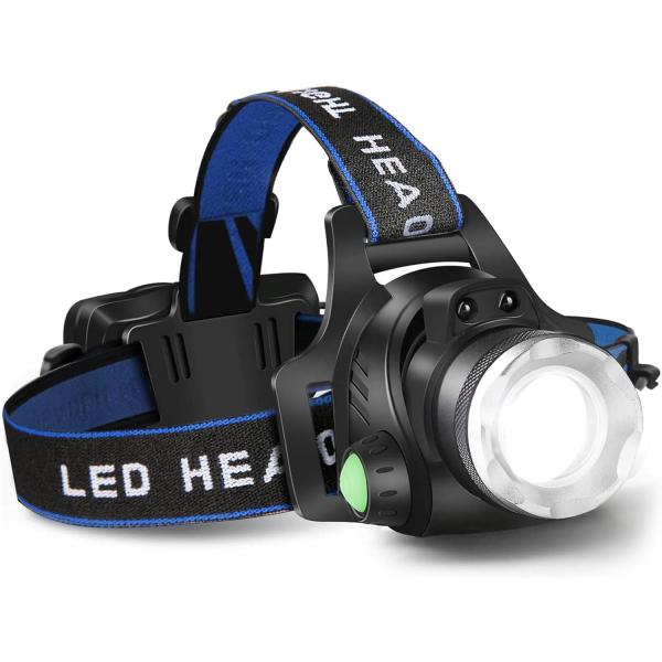 CUGHYS Headlamp Flashlight  USB Rechargeable Led H...