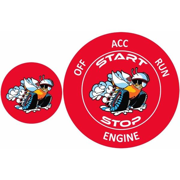 【並行輸入品】DECALEPIC for Dodge Challenger Charger Scat...