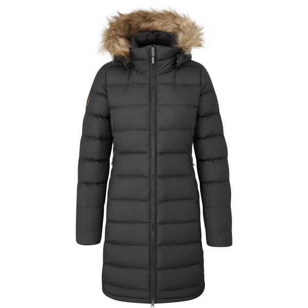 【並行輸入品】RAB レディース ディープカバーダウンパーカー カジュアルコート, ブラック, Me...