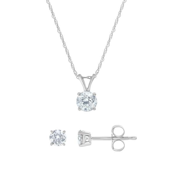 【並行輸入品】La4ve Diamonds 0.50~1.00カラット ダイヤモンド 14K ホワイ...