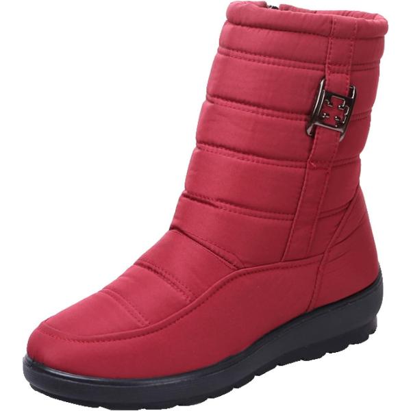 【並行輸入品】QSCQ Casual Mid-Calf Winter Snow Boots for ...