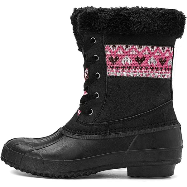【並行輸入品】ZYZSTR Woman Snow Boot Mix and Match Rubber...