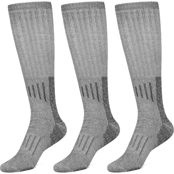 【並行輸入品】FUN TOES 80% Merino Wool Boot Socks Knee-Hi...