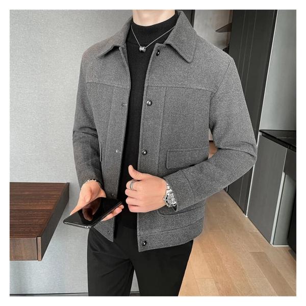 【並行輸入品】MGWYE Men's Winter Jacket Casual Slim Fit W...