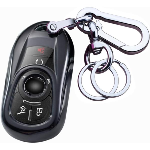 【並行輸入品】ラグジュアリー用 2 3 4 5ボタン TPU スマートキーレスエントリー リモートキ...