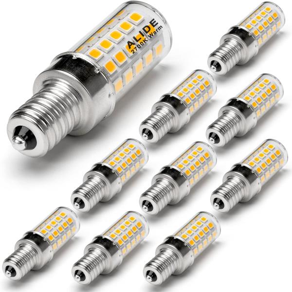 ALIDE E12 LED Candelabra Light Bulbs 6W C7 Replace...