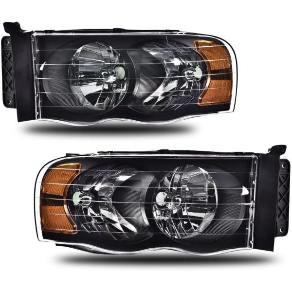 【並行輸入品】G-PLUS ヘッドライトアセンブリ 2002 2003 2004 2005 Dodg...