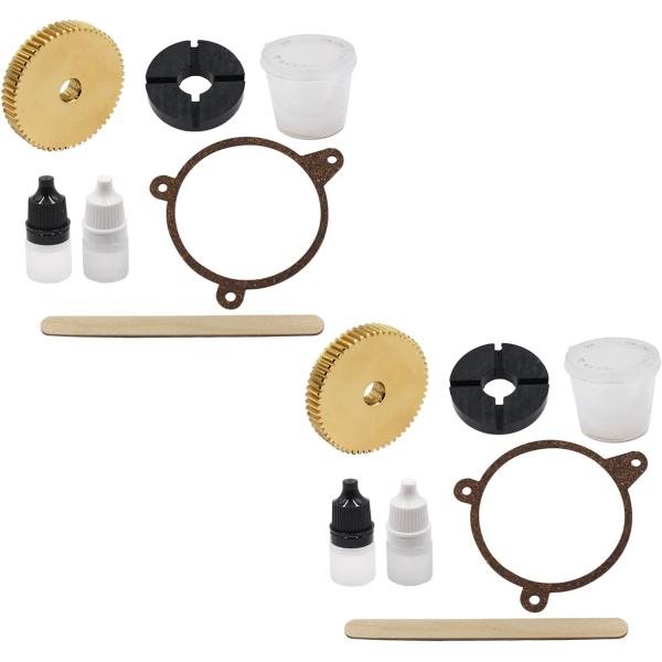 【並行輸入品】LAFORMO ペア(2) C5 コルベット ヘッドライト ブロンズ ギア フィックス...