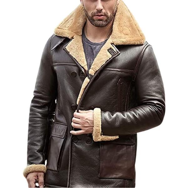 【並行輸入品】ZA Fashion Cloud Mens Real Shearling Sheeps...