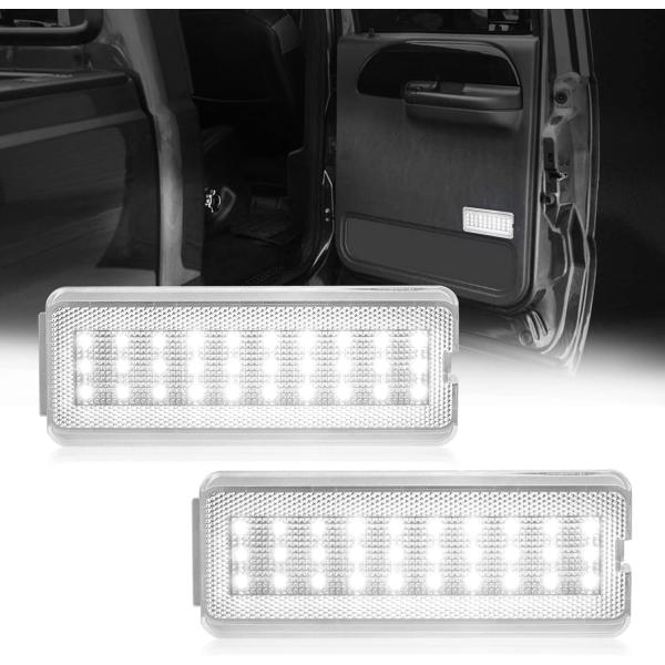 【並行輸入品】D-Lumina LEDインテリアドアライト ホワイト カーテシドアライトアセンブリ ...