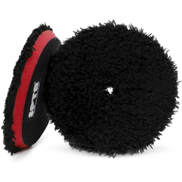 【並行輸入品】SPTA マイクロファイバー研磨パッド 2個 6インチ 150mm マイクロファイバー...