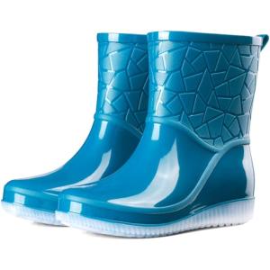 Glonalnt Waterproof Rain Boots for Women Mid calf ...