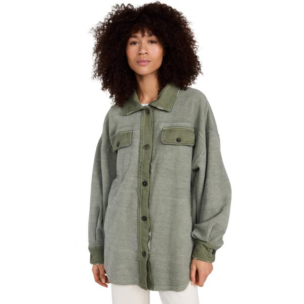 【並行輸入品】Free People Women's Ruby Jacket, Jaded, Gre...