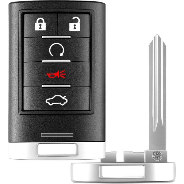 【並行輸入品】キーレスエントリースマートリモートキーフォブ キャデラック CTS 2008-2015...