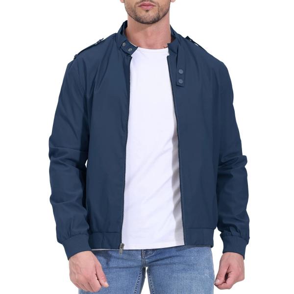 【並行輸入品】Rdruko Men's Light Bomber Jacket Water Resi...