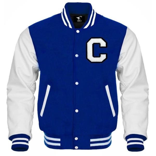 Letterman Varsity Baseball Bomber Jacket Genuine L...