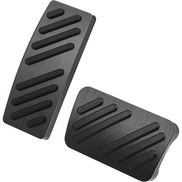 【並行輸入品】X AUTOHAUX アルミ合金自動ブレーキペダルパッド ガスアクセルペダルカバーキッ...