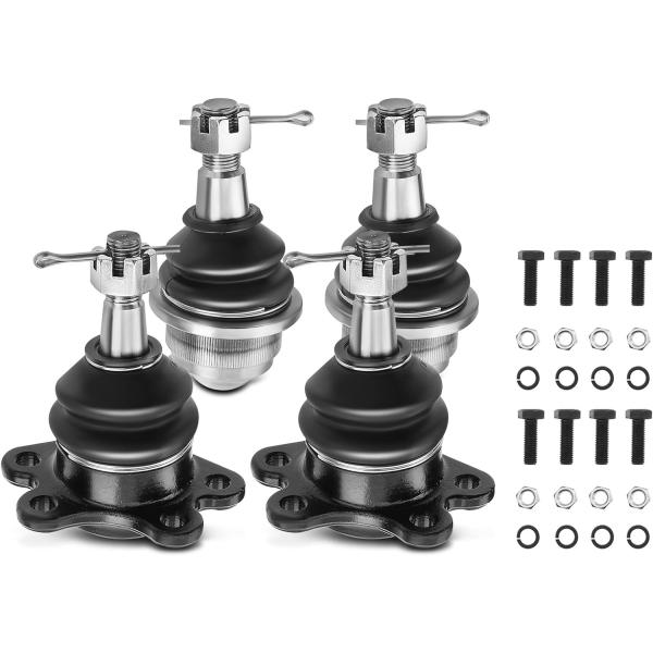 【並行輸入品】A-Premium 4ピース フロント上下ボールジョイントキット シボレー タホ 19...