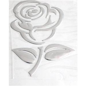 Universal Car Hood Sticker MoreChioce Rose Pattern...