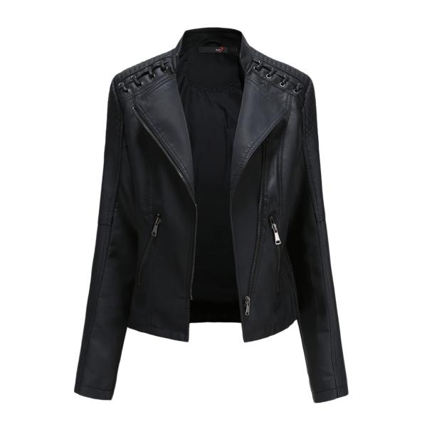 【並行輸入品】DJT Women's Faux Leather Motorcycle Bomber ...