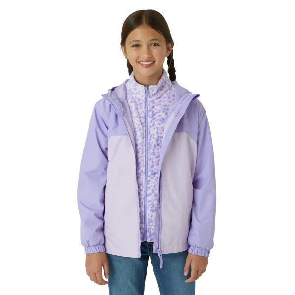 Eddie Bauer Girls&apos; Rain Jacket   Lone Peak Waterpr...