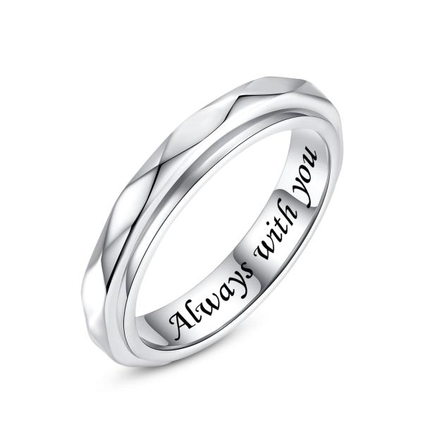 【並行輸入品】925 Sterling Silver Thumb Ring Spinner Ring...