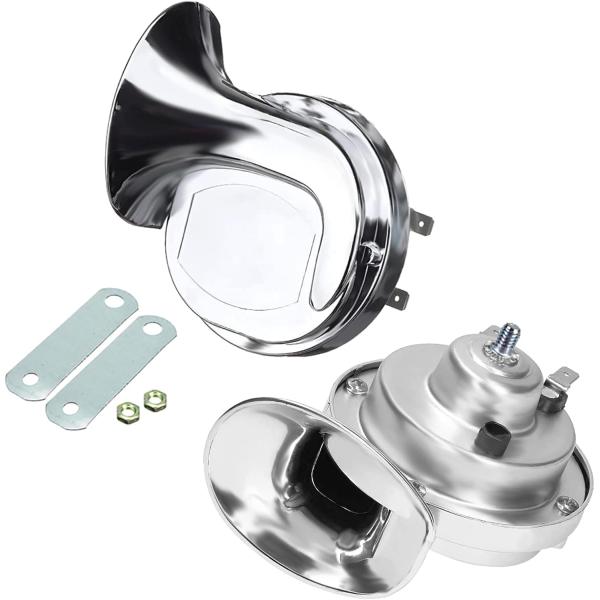 【並行輸入品】yonwait 2個 300DB スーパーラウドトレインホーン ミニサイズとビッグサウ...
