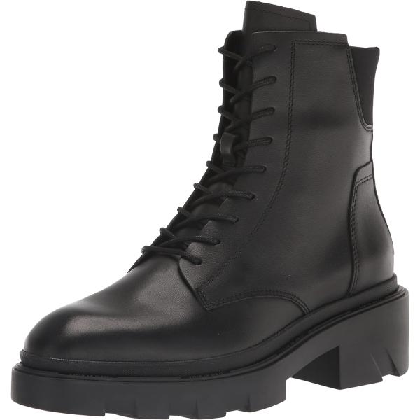 Ash Women&apos;s Moody Combat Boot  Black  6　並行輸入品