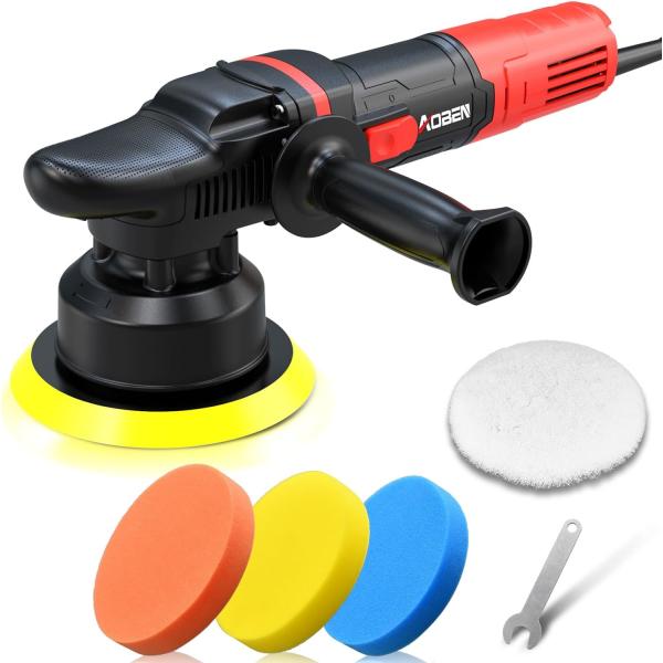 【並行輸入品】AOBEN Car Buffer Polisher 6 inch Dual Actio...