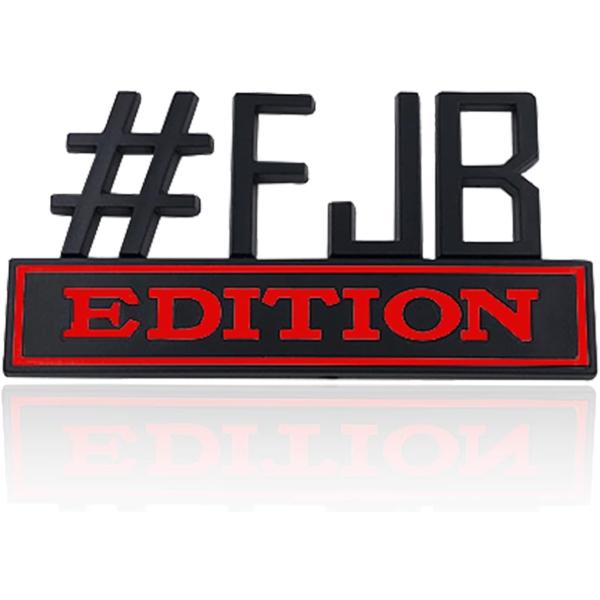 FJB Edition Car Emblem  3D Letters #FJB Car Editio...