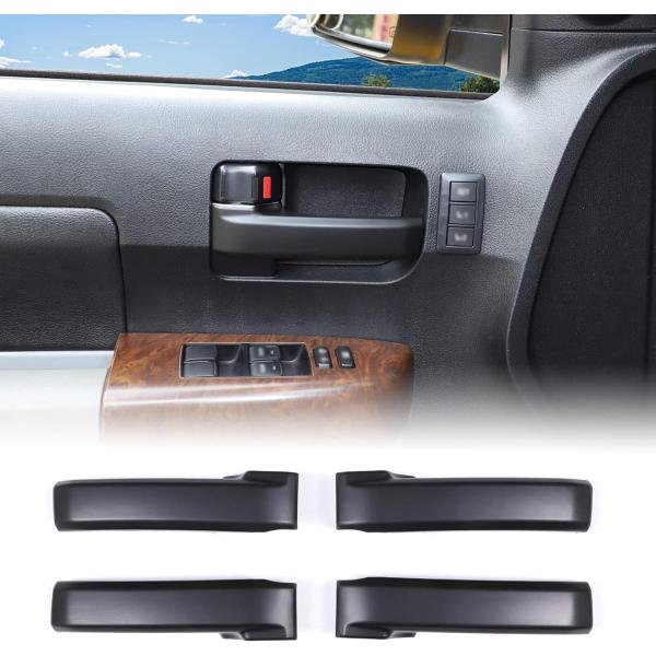 Auto Inner Front Rear Door Handle Protective Trim ...