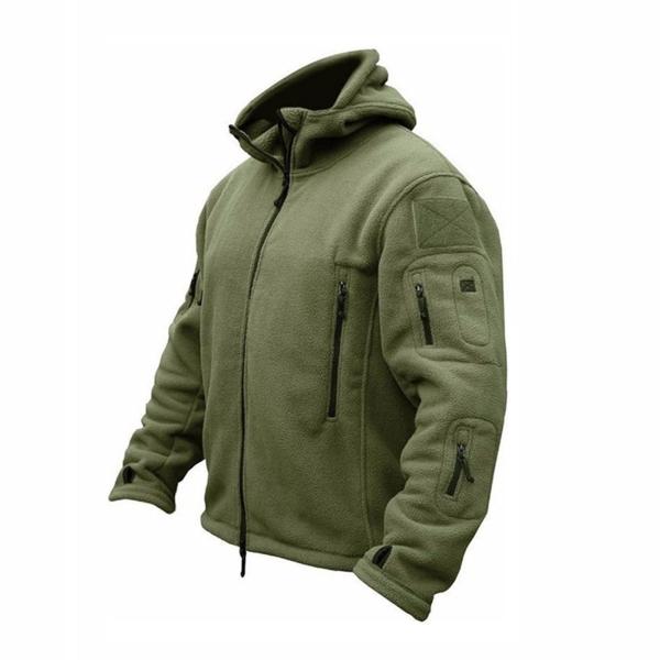 Hooded Jackets for Men Outdoor Warm Thermal Coat F...