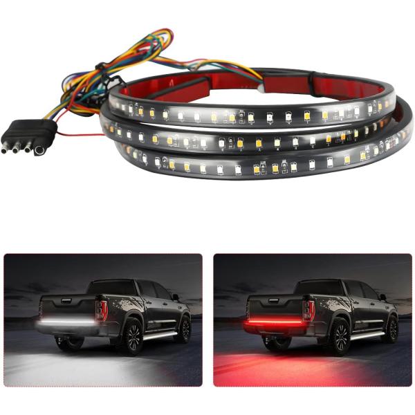 Truck Tailgate Light Bar  LED Single Row Tailgate ...