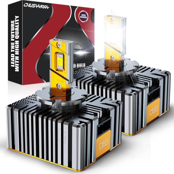 【並行輸入品】CHUSYYRAY Premium D5S Light Bulbs  500% Bri...