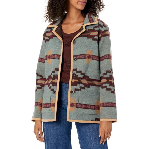 【並行輸入品】Pendleton Women's Reversible Barn Wool Coat...