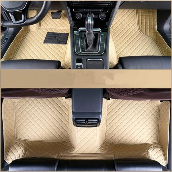 【並行輸入品】Custom Car Floor Mat All-Weather Protection...