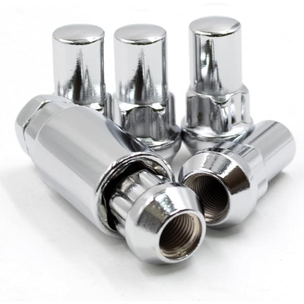 【並行輸入品】Wheel Accessories Parts 5 Locks + Key 1/2in...