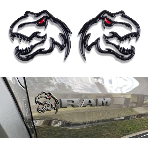 【並行輸入品】恐竜エンブレム T-Rex TRX Dodge RAM 1500 2500 3500 ...
