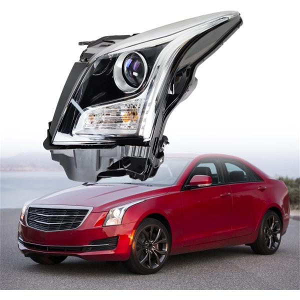 【並行輸入品】WFLNHB ヘッドライトアセンブリ 交換用 キャデラック ATS 2013-2018...