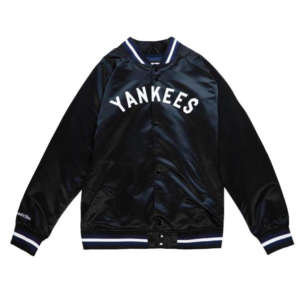 Mitchell &amp; Ness Mens Lightweight Satin Jacket Athl...