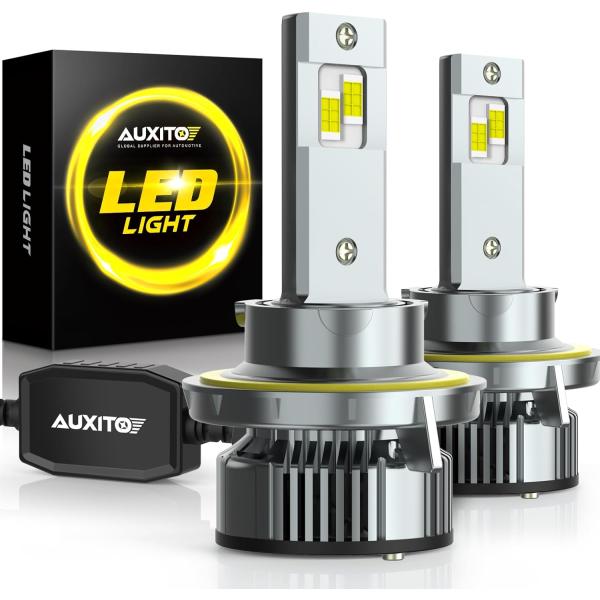 【並行輸入品】AUXITO H13 LEDヘッドライトバルブ 700%明るさ 120W 24000L...