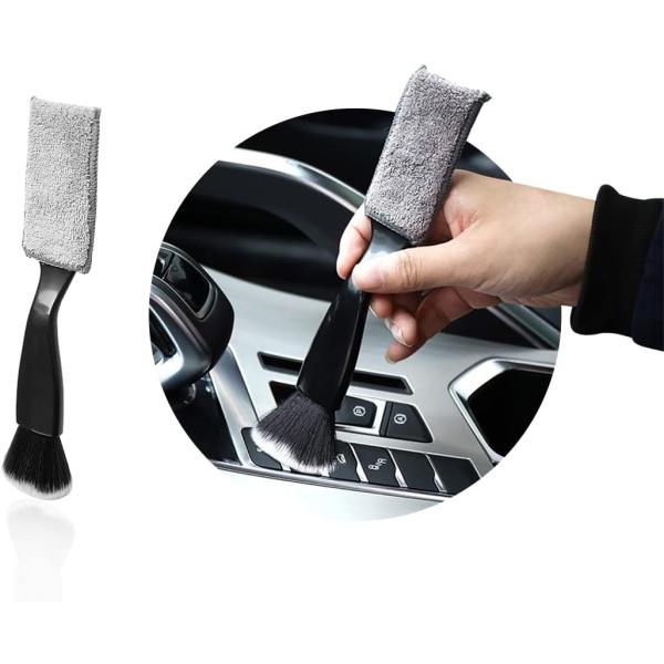 【並行輸入品】Ziciner ダブルヘッドブラシ カークリーン用 ソフトオートインテリア ダスター ...