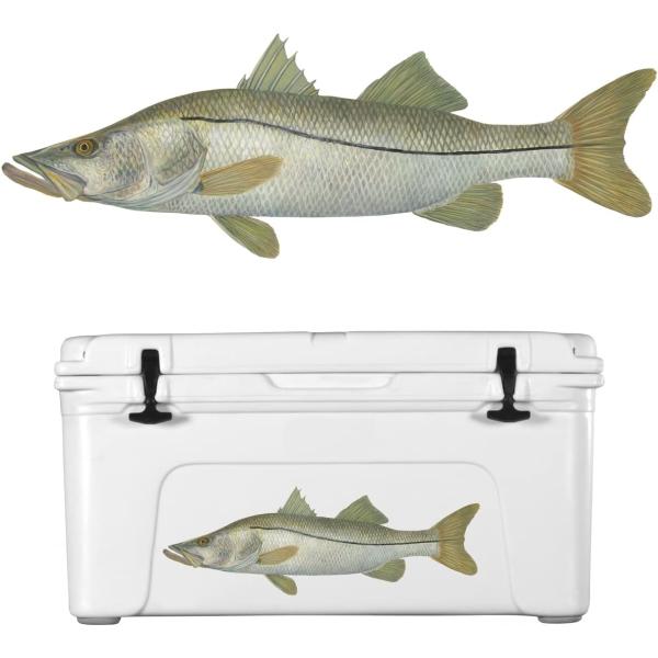 【並行輸入品】Snook Fishing Decals Lifelike Florida Fishi...